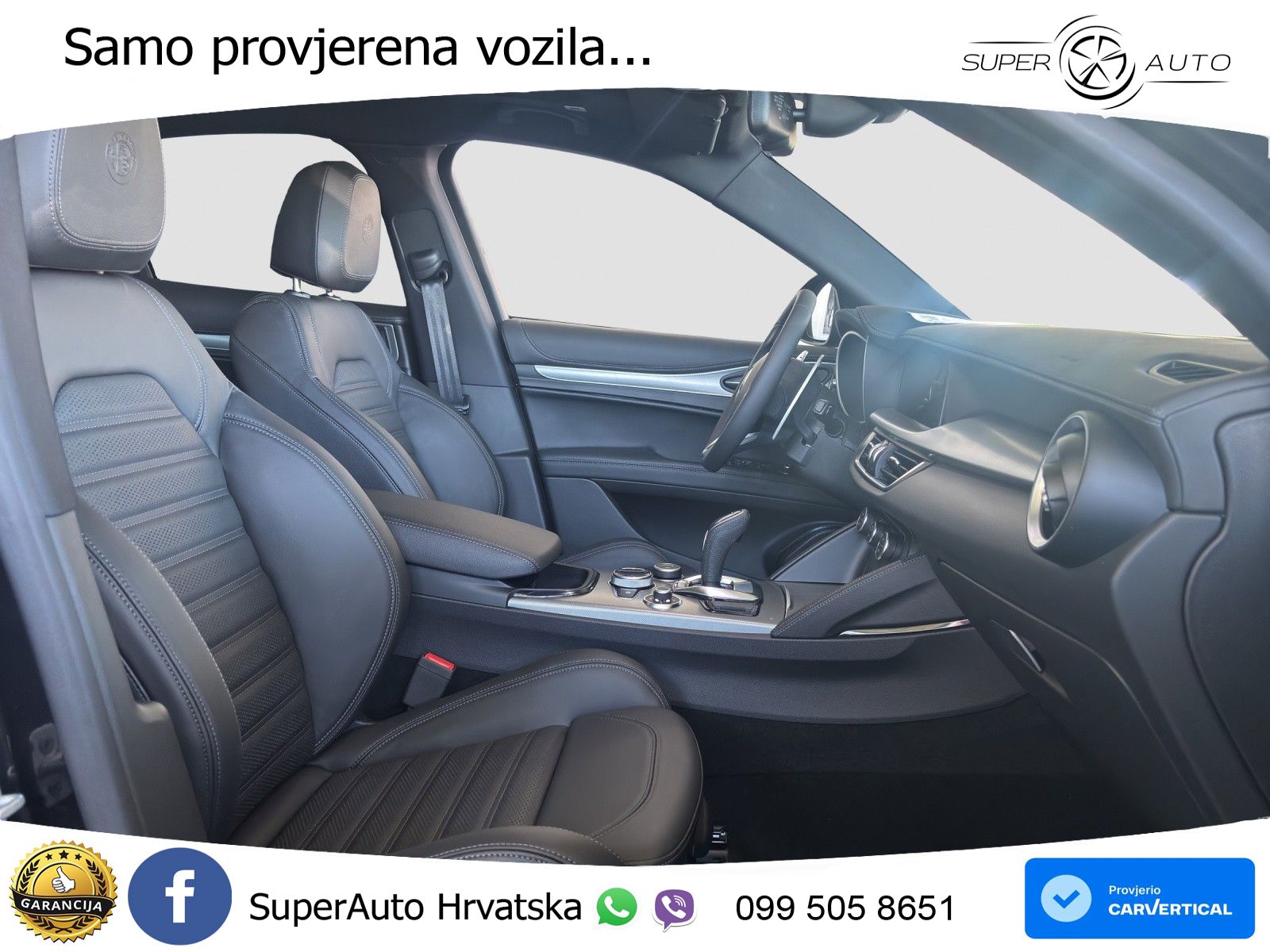 Alfa Romeo Stelvio 2.2 MultiJet II (210 KS) Q4 Automatic LED+GR SJED+ACC