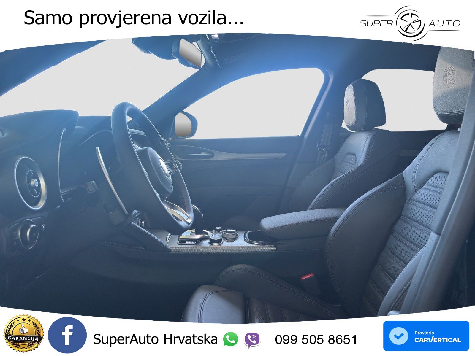 Alfa Romeo Stelvio 2.2 MultiJet II (210 KS) Q4 Automatic LED+GR SJED+ACC