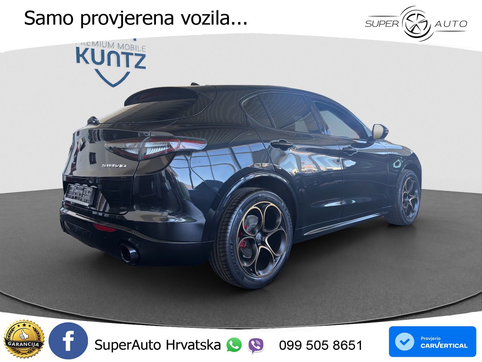 Alfa Romeo Stelvio 2.2 MultiJet II (210 KS) Q4 Automatic LED+GR SJED+ACC