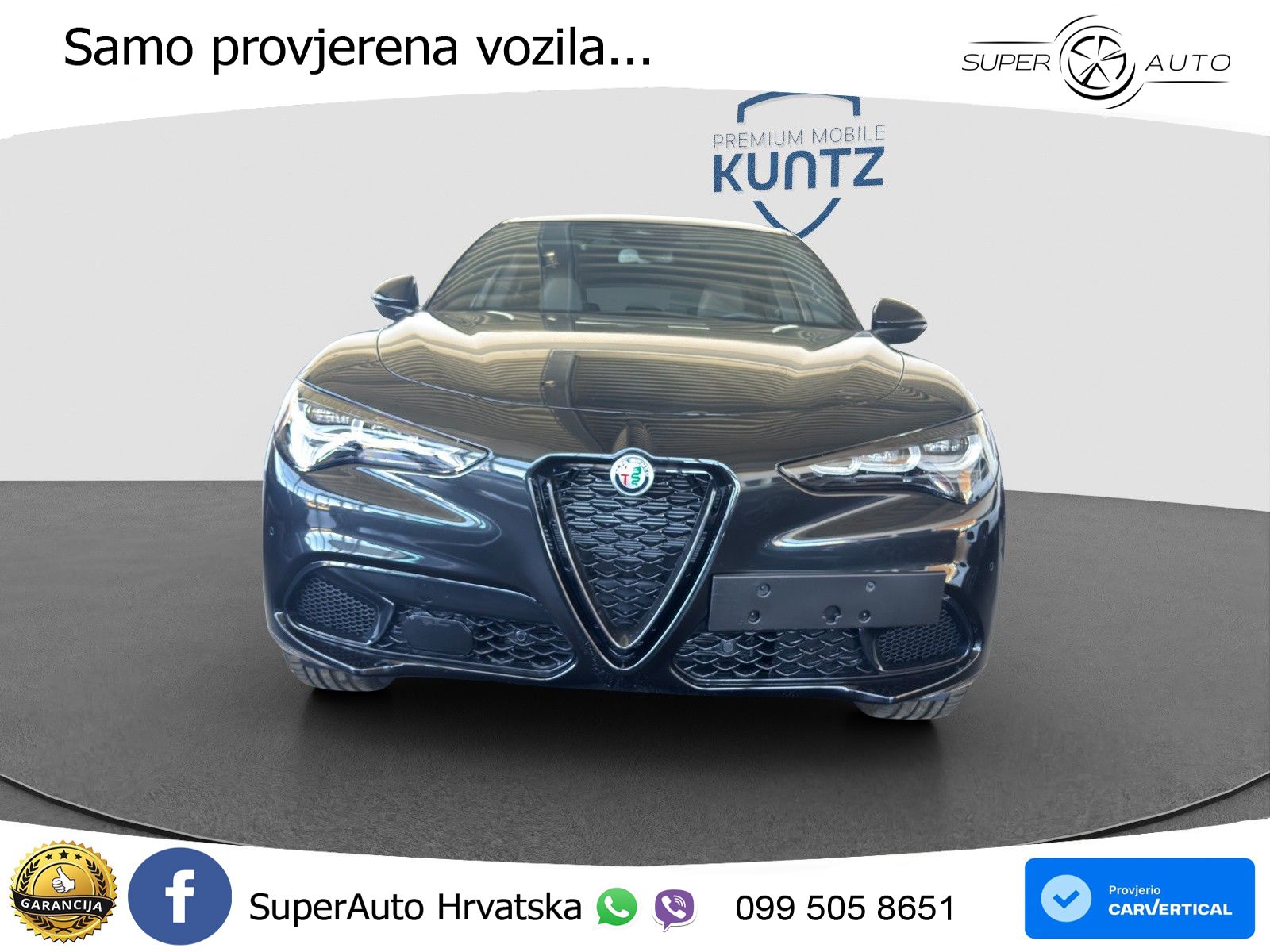 Alfa Romeo Stelvio 2.2 MultiJet II (210 KS) Q4 Automatic LED+GR SJED+ACC