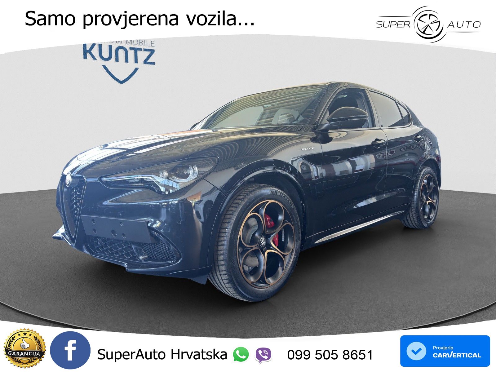 Alfa Romeo Stelvio 2.2 MultiJet II (210 KS) Q4 Automatic LED+GR SJED+ACC