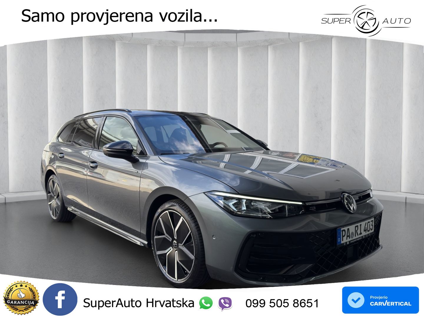 Volkswagen Passat Variant 2.0 TDI (193 KS) 4MOTION DSG R-Line LED+ACC