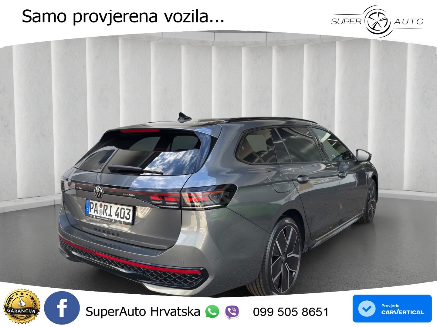 Volkswagen Passat Variant 2.0 TDI (193 KS) 4MOTION DSG R-Line LED+ACC