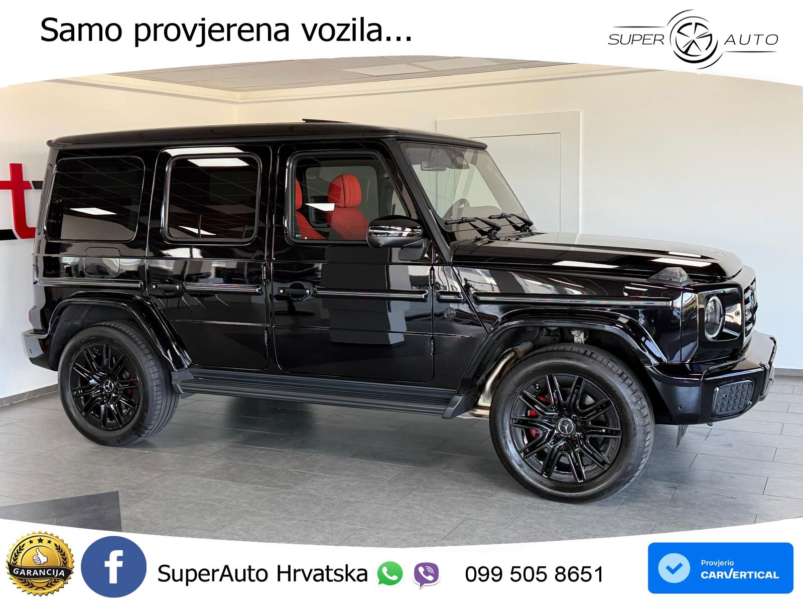 Mercedes G 450d Long (367 KS) 4MATIC 9G-TRONIC Manufaktur LED+GR SJED+ACC