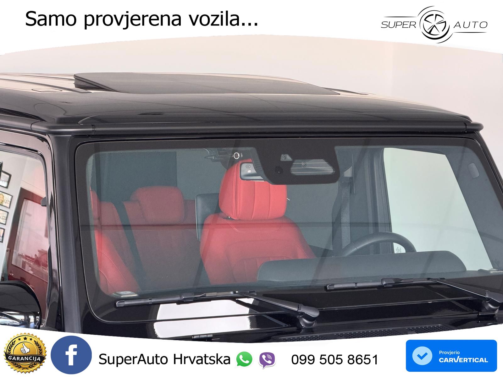 Mercedes G 450d Long (367 KS) 4MATIC 9G-TRONIC Manufaktur LED+GR SJED+ACC