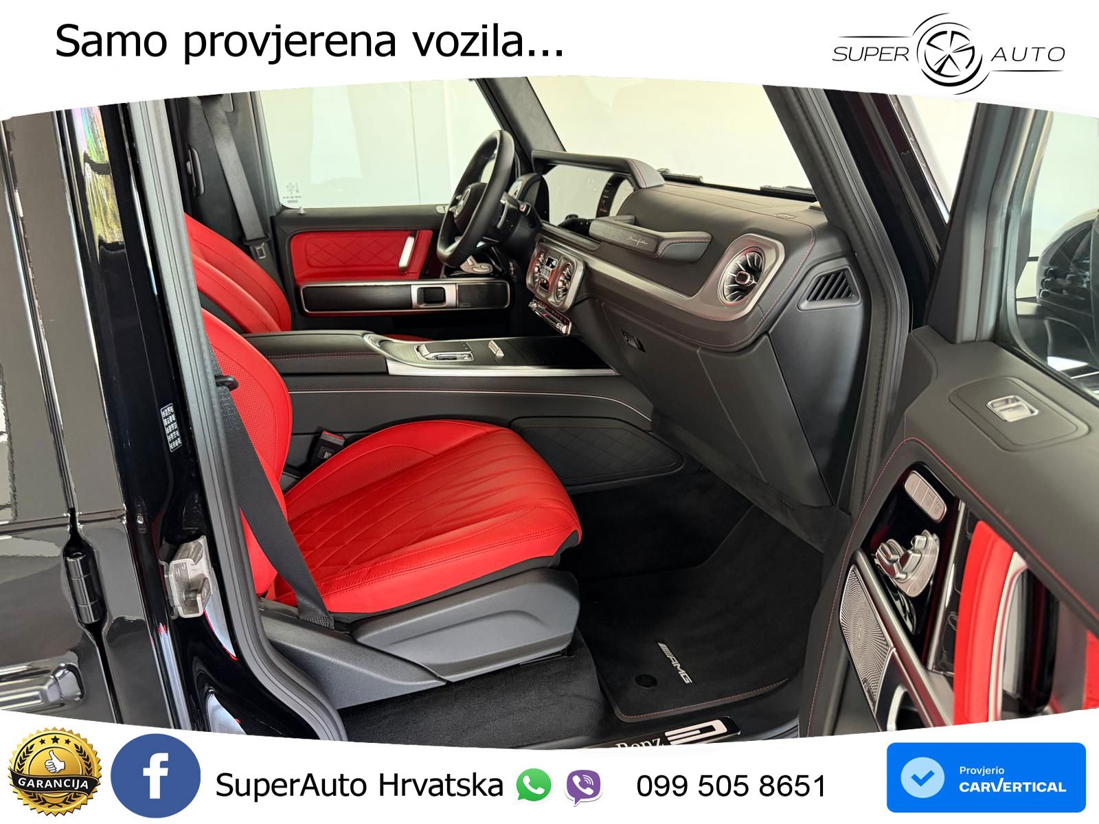 Mercedes G 450d Long (367 KS) 4MATIC 9G-TRONIC Manufaktur LED+GR SJED+ACC
