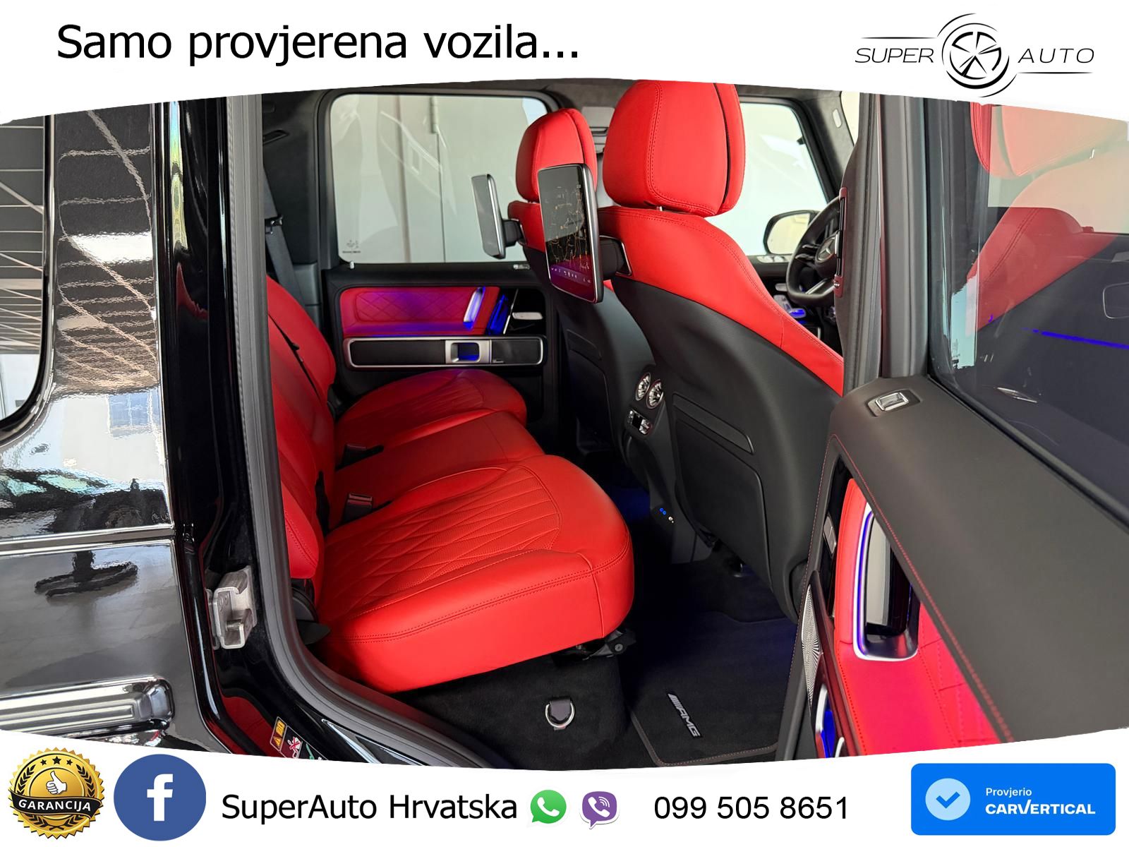 Mercedes G 450d Long (367 KS) 4MATIC 9G-TRONIC Manufaktur LED+GR SJED+ACC