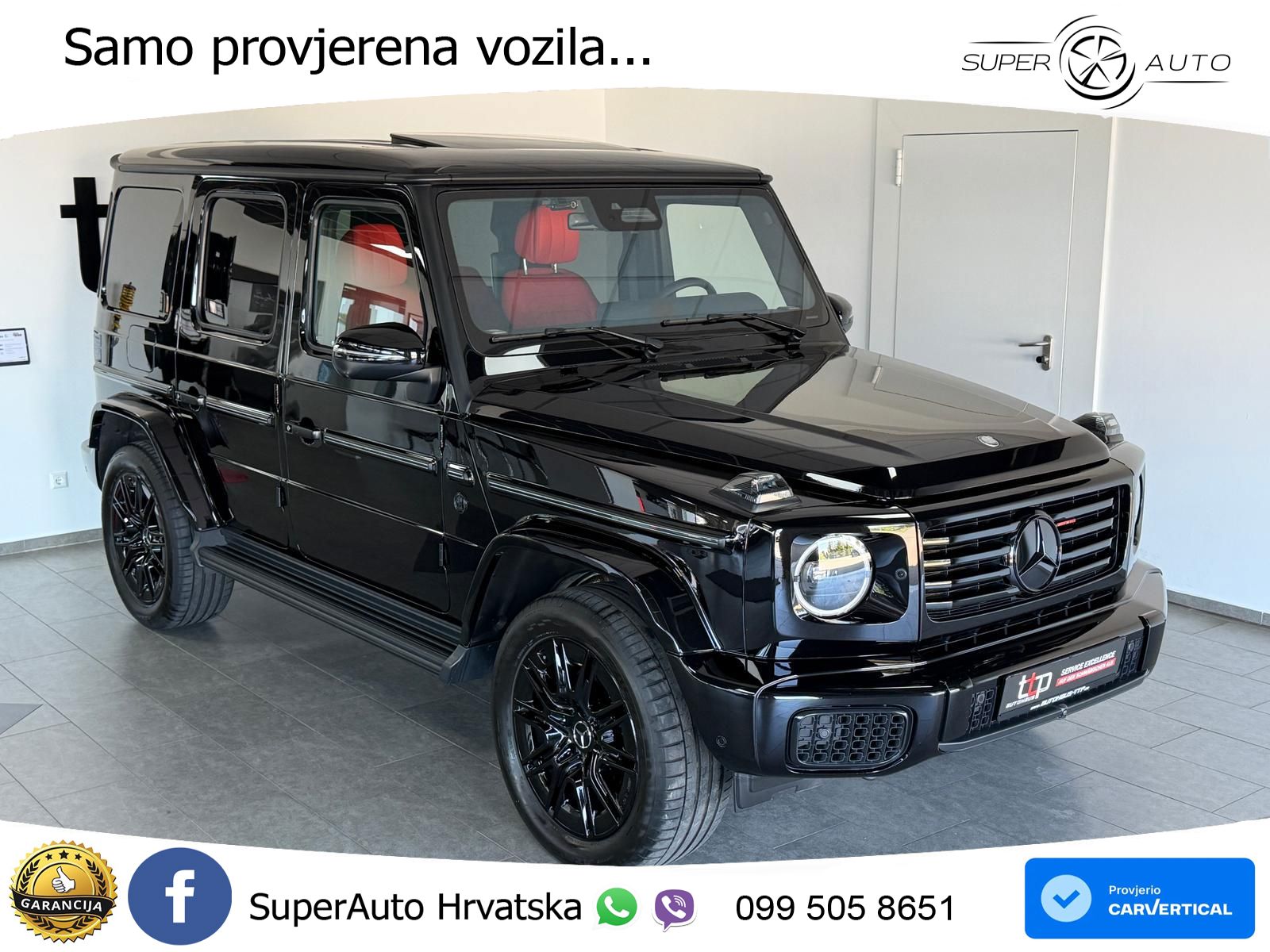 Mercedes G 450d Long (367 KS) 4MATIC 9G-TRONIC Manufaktur LED+GR SJED+ACC