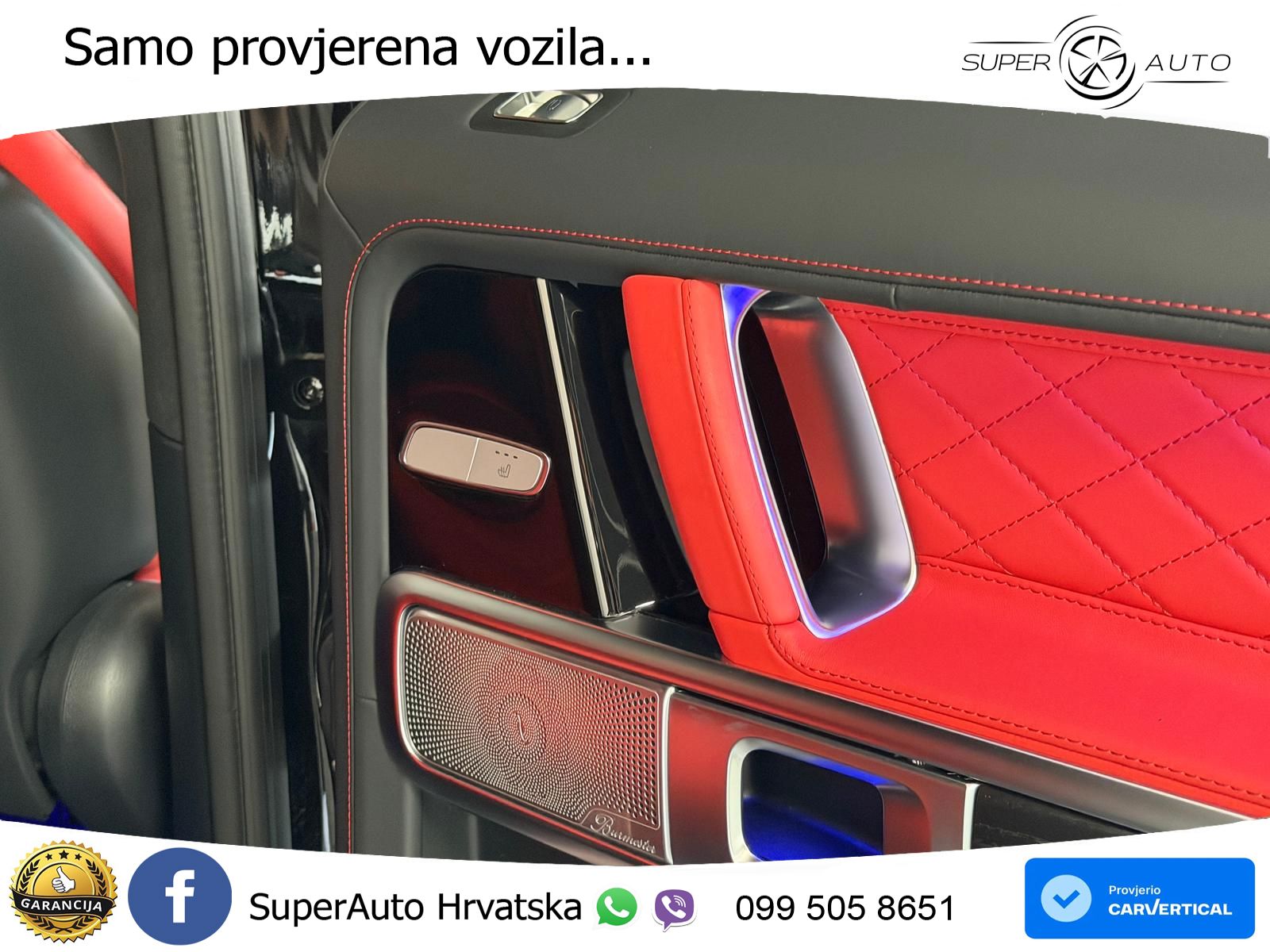 Mercedes G 450d Long (367 KS) 4MATIC 9G-TRONIC Manufaktur LED+GR SJED+ACC