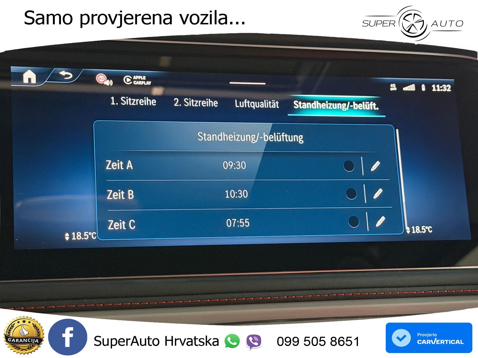 Mercedes G 450d Long (367 KS) 4MATIC 9G-TRONIC Manufaktur LED+GR SJED+ACC