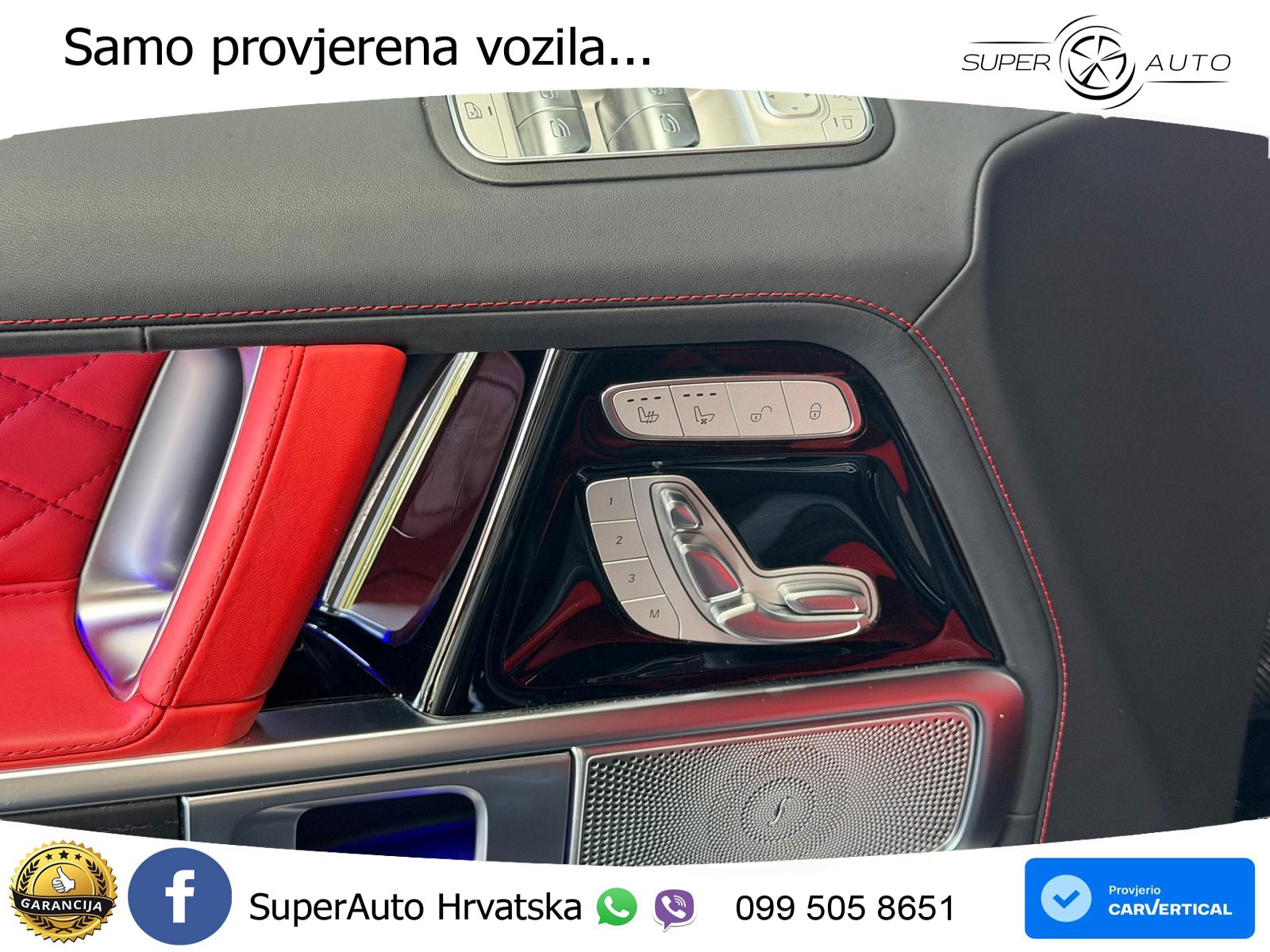 Mercedes G 450d Long (367 KS) 4MATIC 9G-TRONIC Manufaktur LED+GR SJED+ACC