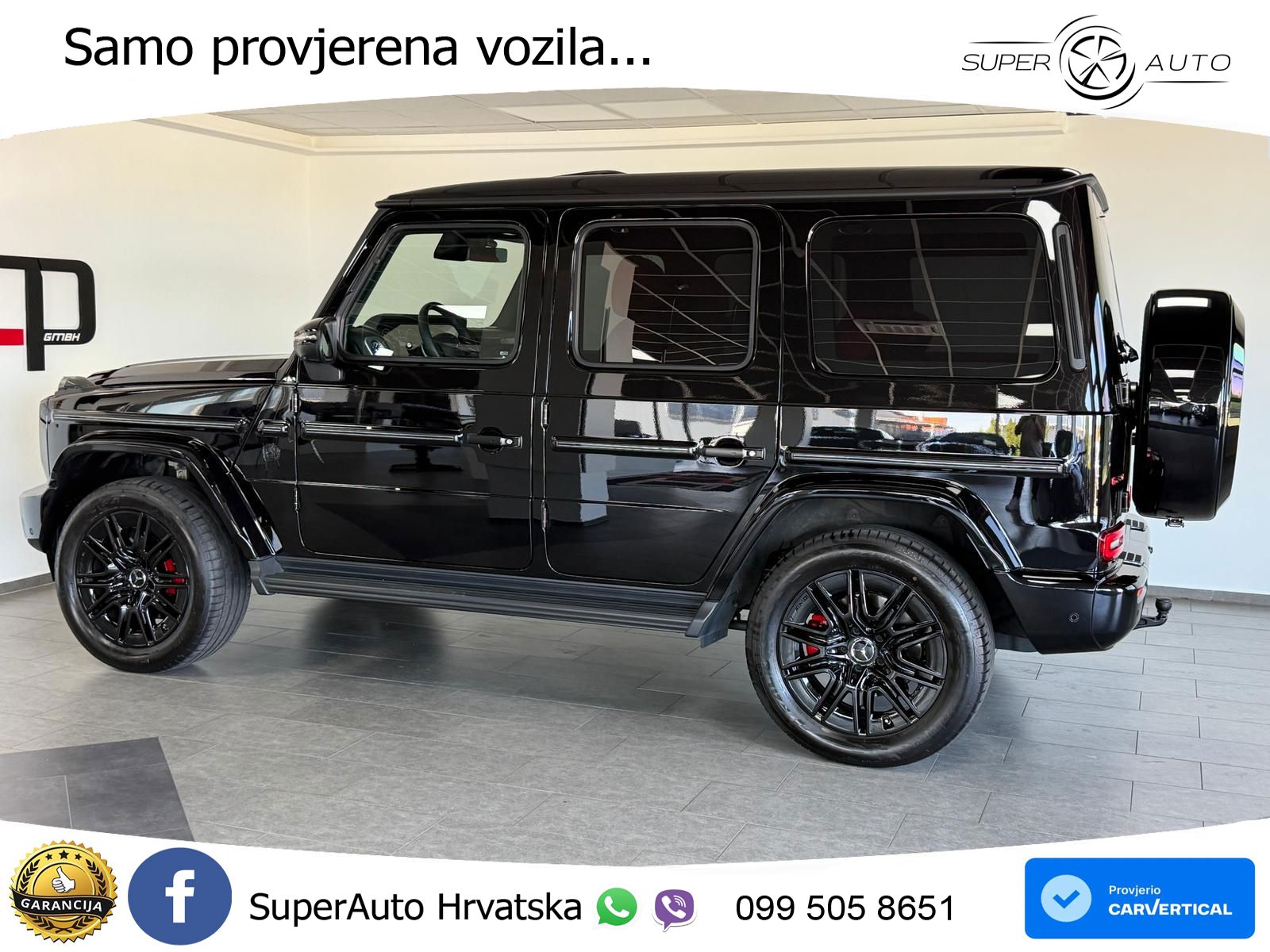 Mercedes G 450d Long (367 KS) 4MATIC 9G-TRONIC Manufaktur LED+GR SJED+ACC