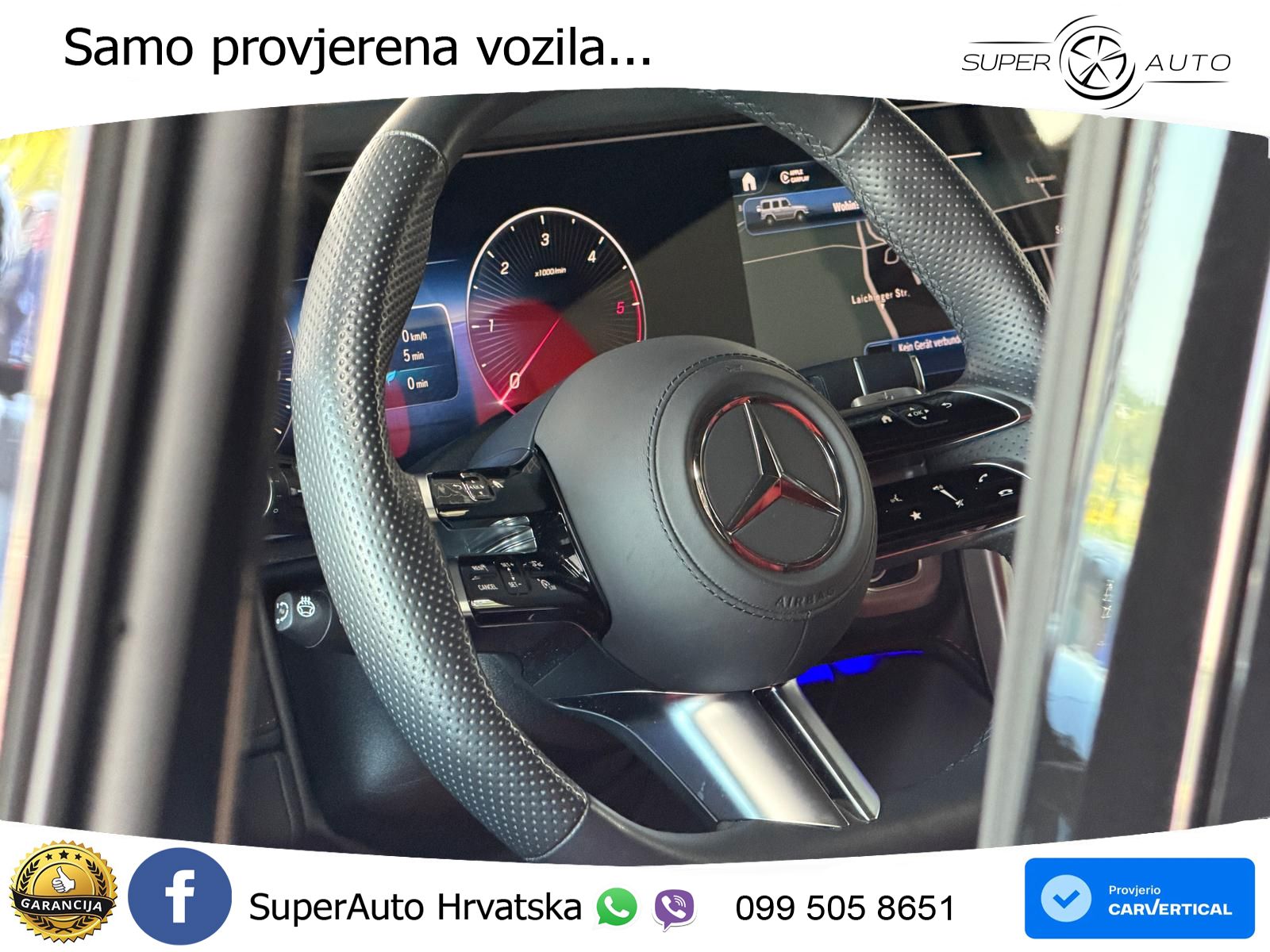 Mercedes G 450d Long (367 KS) 4MATIC 9G-TRONIC Manufaktur LED+GR SJED+ACC