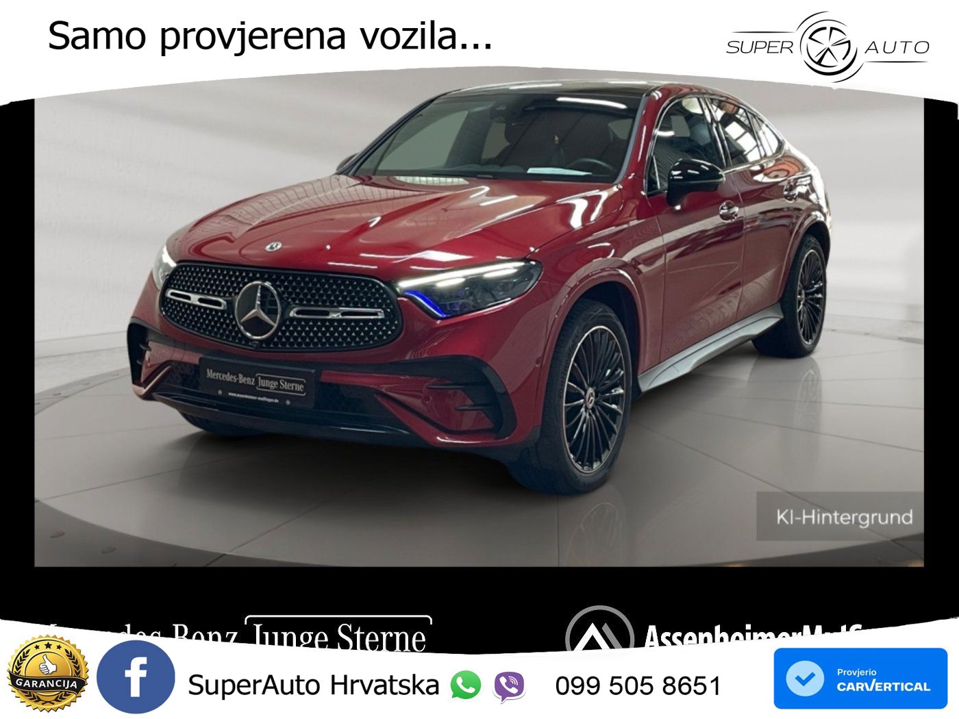 Mercedes GLC Coupe 300de (333 KS) 4MATIC 9G-TRONIC AMG ACC+HEAD+GR SJED+360+PANO