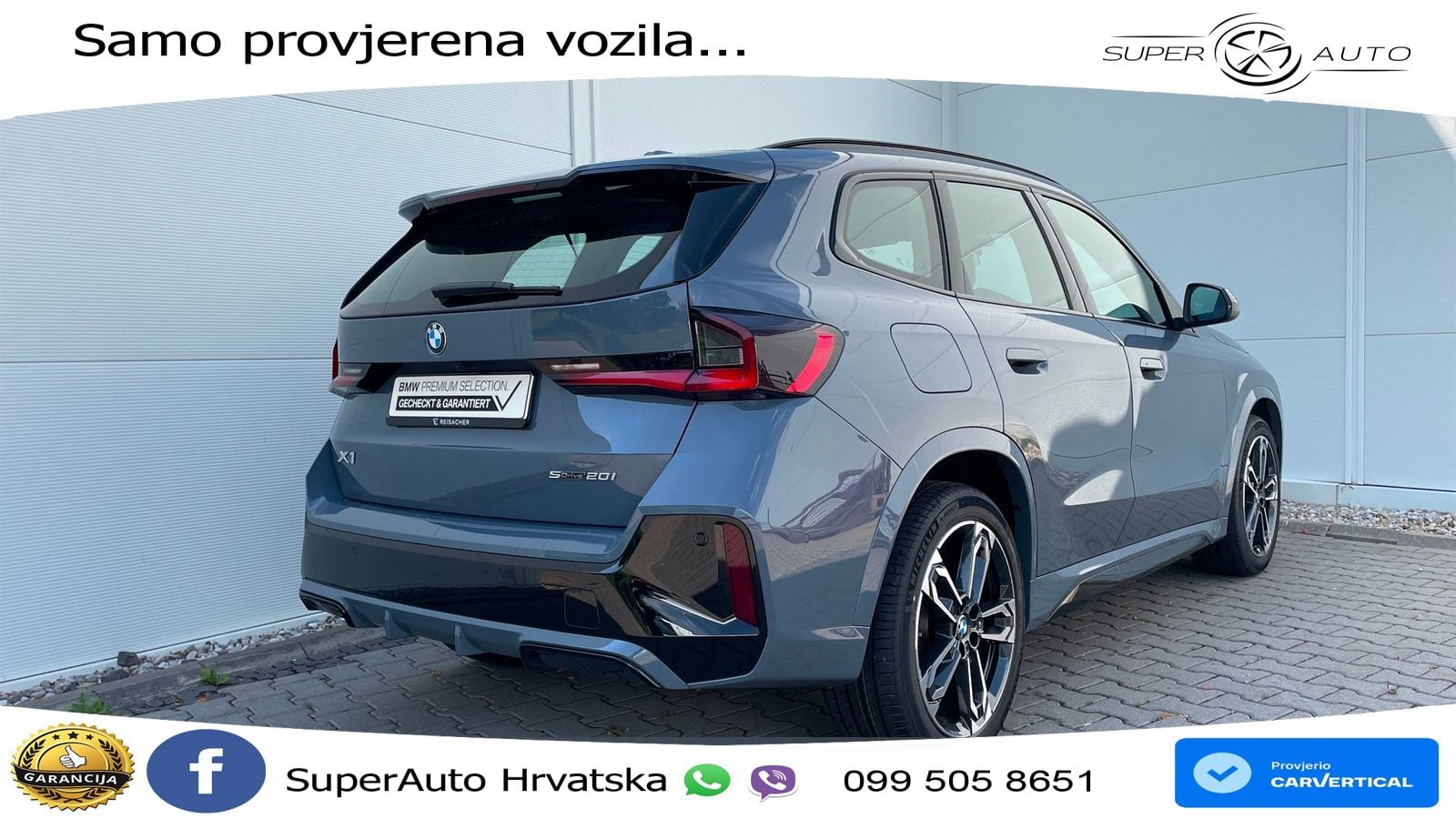 BMW X1 20i (170 KS) sDrive Steptronic M Sport LED+GR SJED+ACC