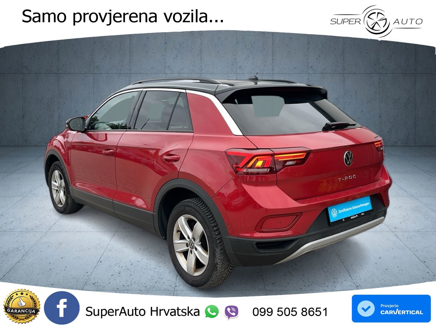 Volkswagen T-Roc 2.0 TDI (150 KS) DSG LED+GR SJED+ACC
