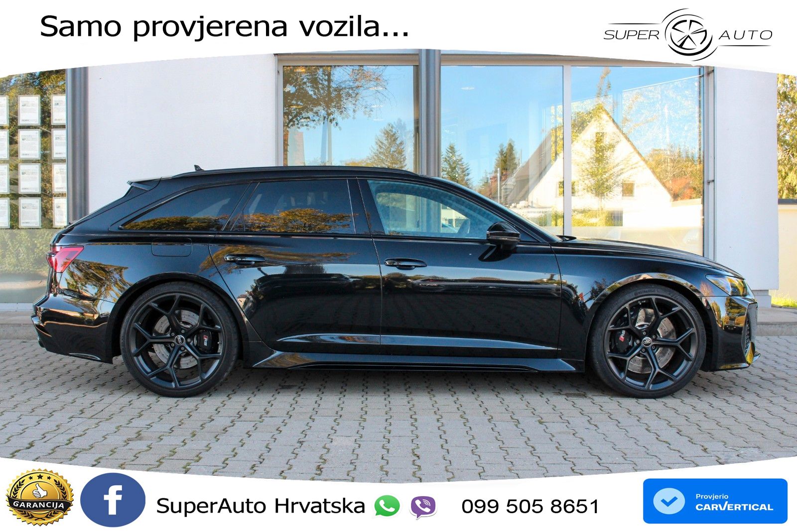 Audi RS6 Avant 4.0 TFSI V8 performance (630 KS)  quattro tiptronic LED+GR SJED+ACC