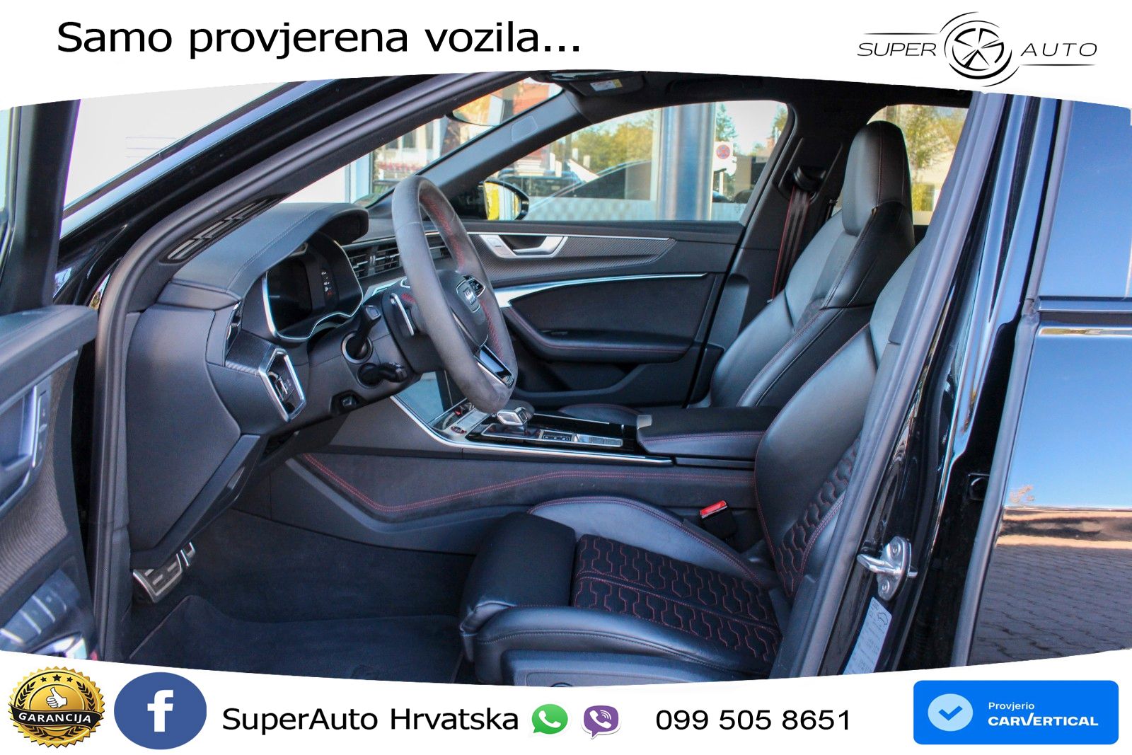 Audi RS6 Avant 4.0 TFSI V8 performance (630 KS)  quattro tiptronic LED+GR SJED+ACC