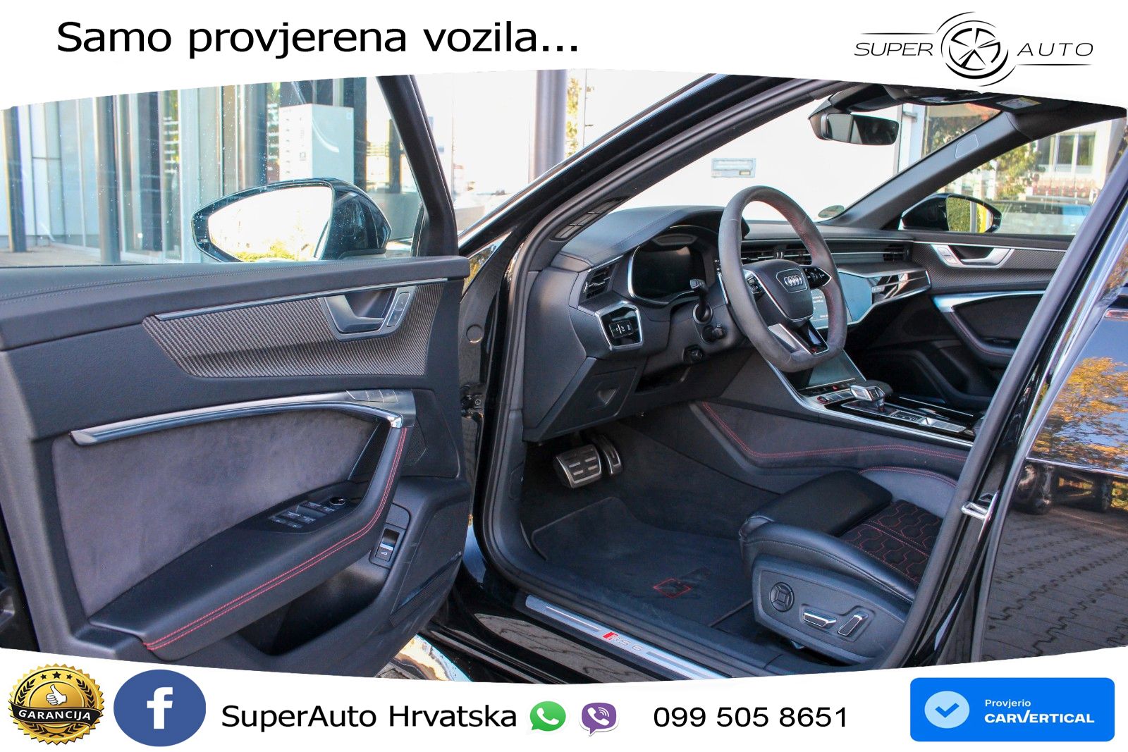 Audi RS6 Avant 4.0 TFSI V8 performance (630 KS)  quattro tiptronic LED+GR SJED+ACC