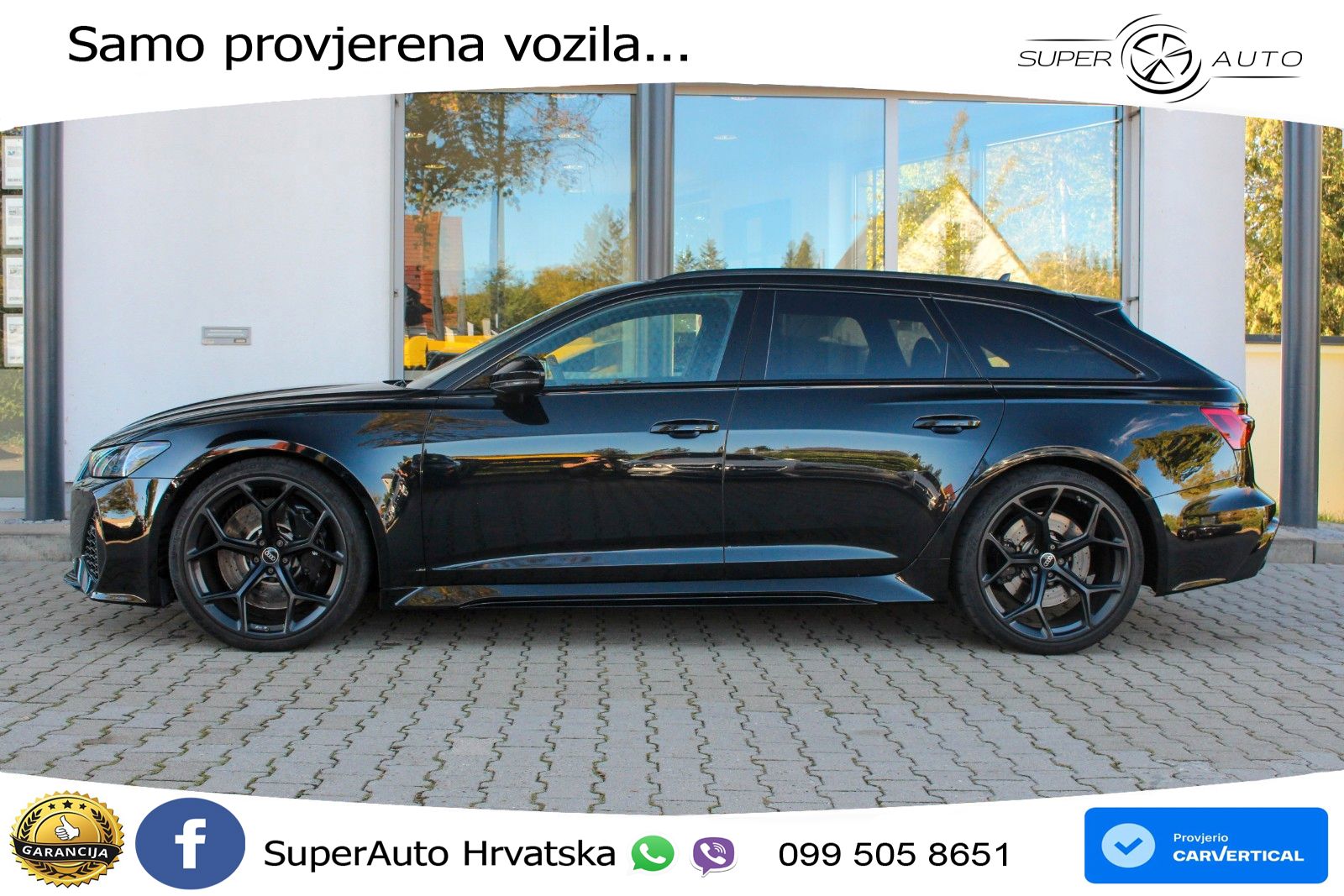 Audi RS6 Avant 4.0 TFSI V8 performance (630 KS)  quattro tiptronic LED+GR SJED+ACC