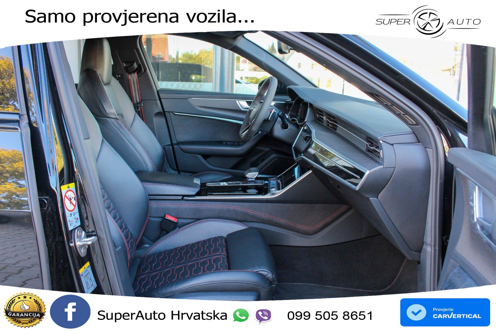 Audi RS6 Avant 4.0 TFSI V8 performance (630 KS)  quattro tiptronic LED+GR SJED+ACC