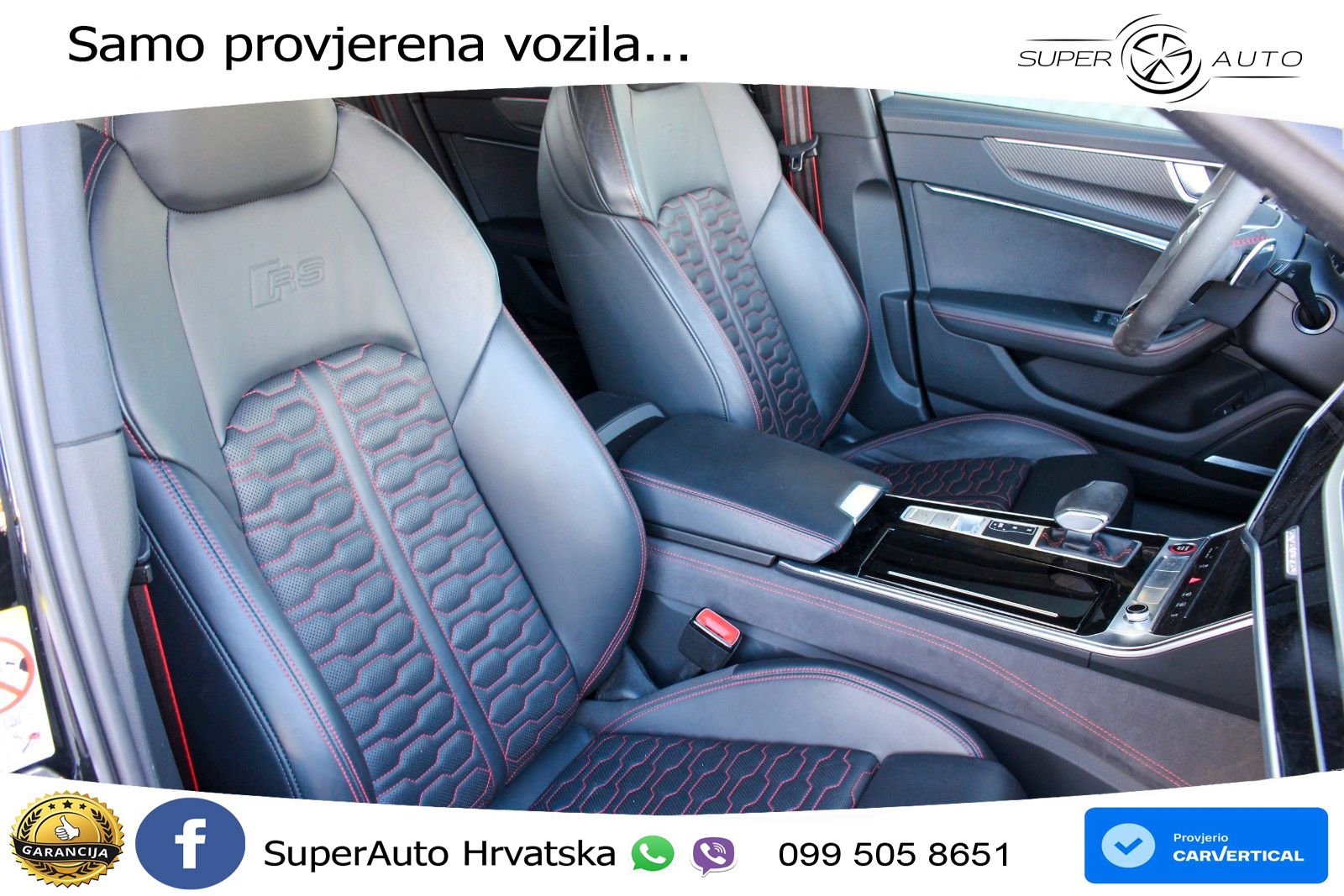 Audi RS6 Avant 4.0 TFSI V8 performance (630 KS)  quattro tiptronic LED+GR SJED+ACC