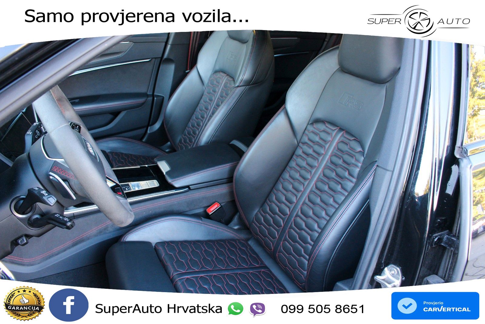 Audi RS6 Avant 4.0 TFSI V8 performance (630 KS)  quattro tiptronic LED+GR SJED+ACC