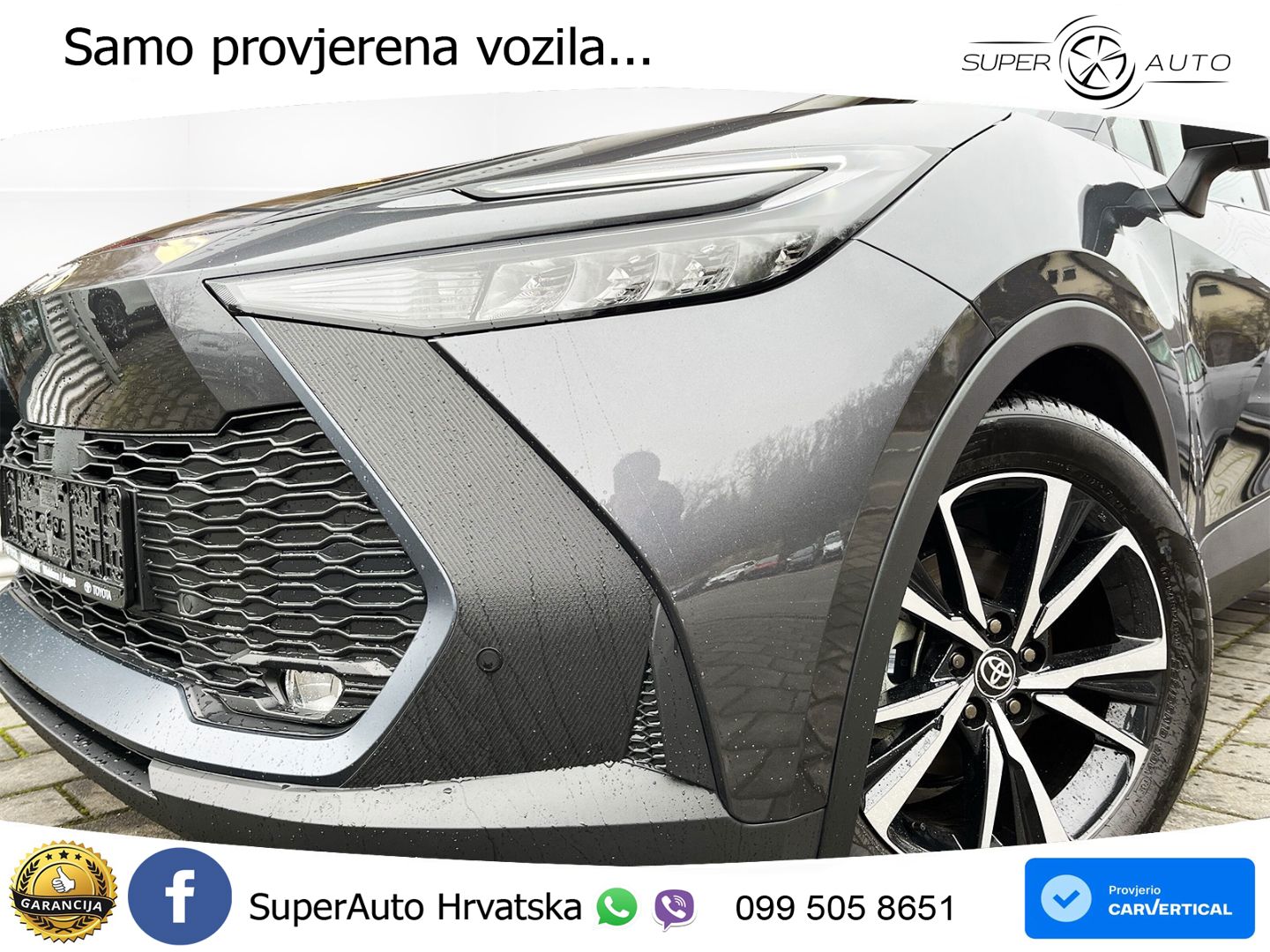 Toyota C-HR 2.0 (198 KS) Hybrid e-CVT Teamplayer LED+GR SJED+ACC
