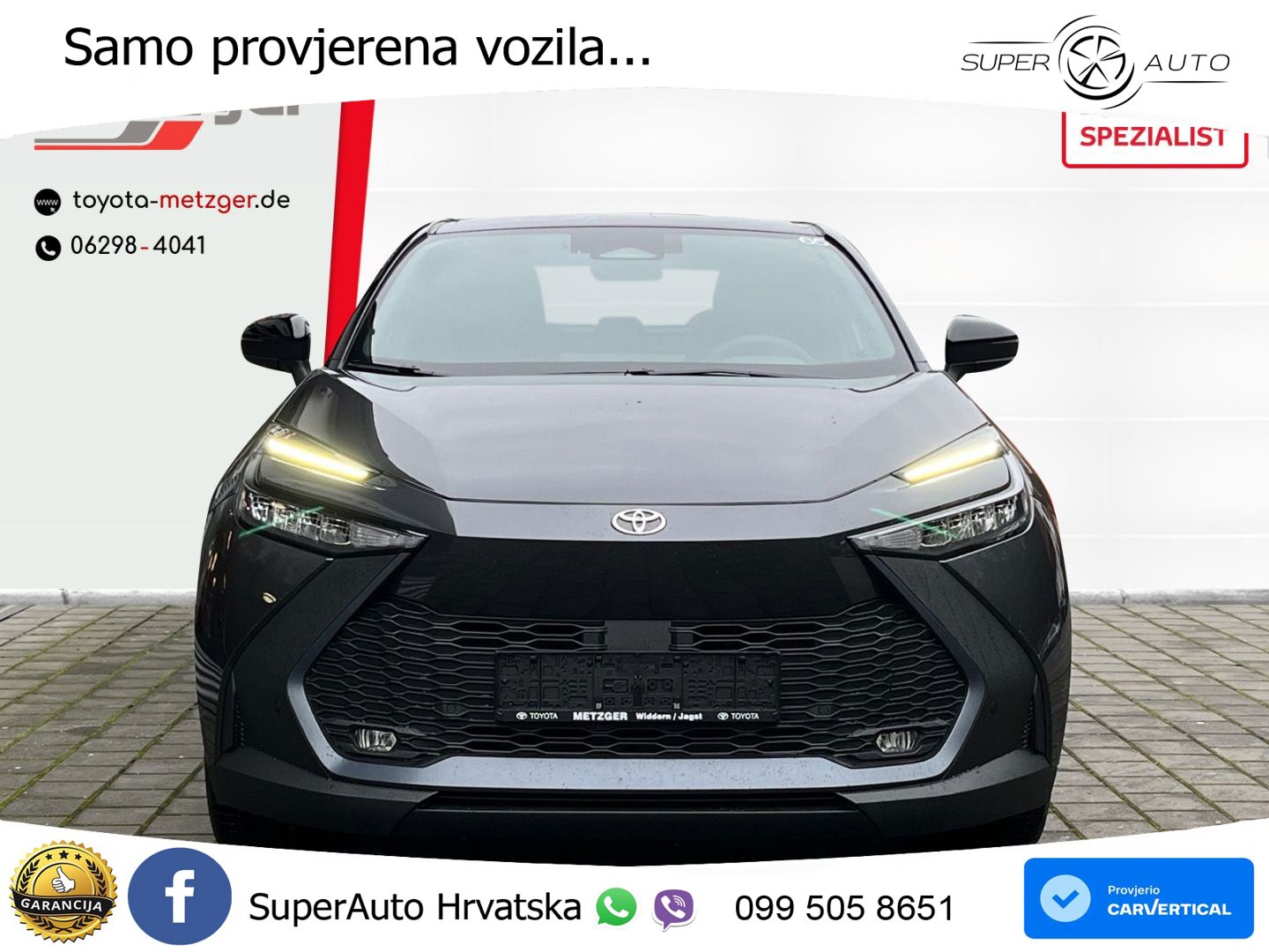Toyota C-HR 2.0 (198 KS) Hybrid e-CVT Teamplayer LED+GR SJED+ACC