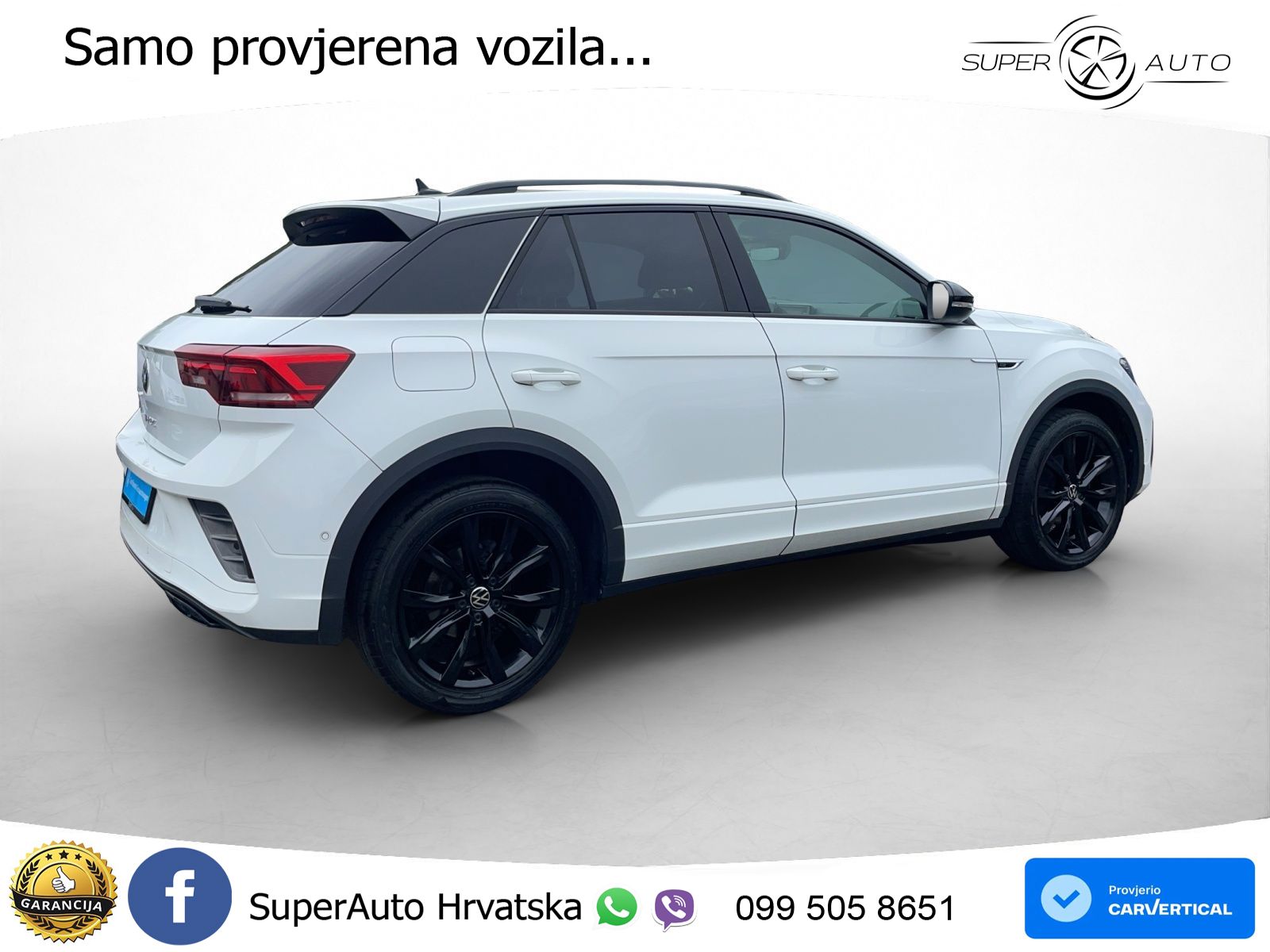 Volkswagen T-Roc 1.5 TSI (150 KS) DSG R-Line LED+GR SJED+ACC