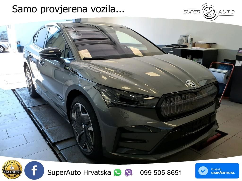 Škoda Enyaq iV RS 82 kWh (299 KS) AWD LED+GR SJED+ACC