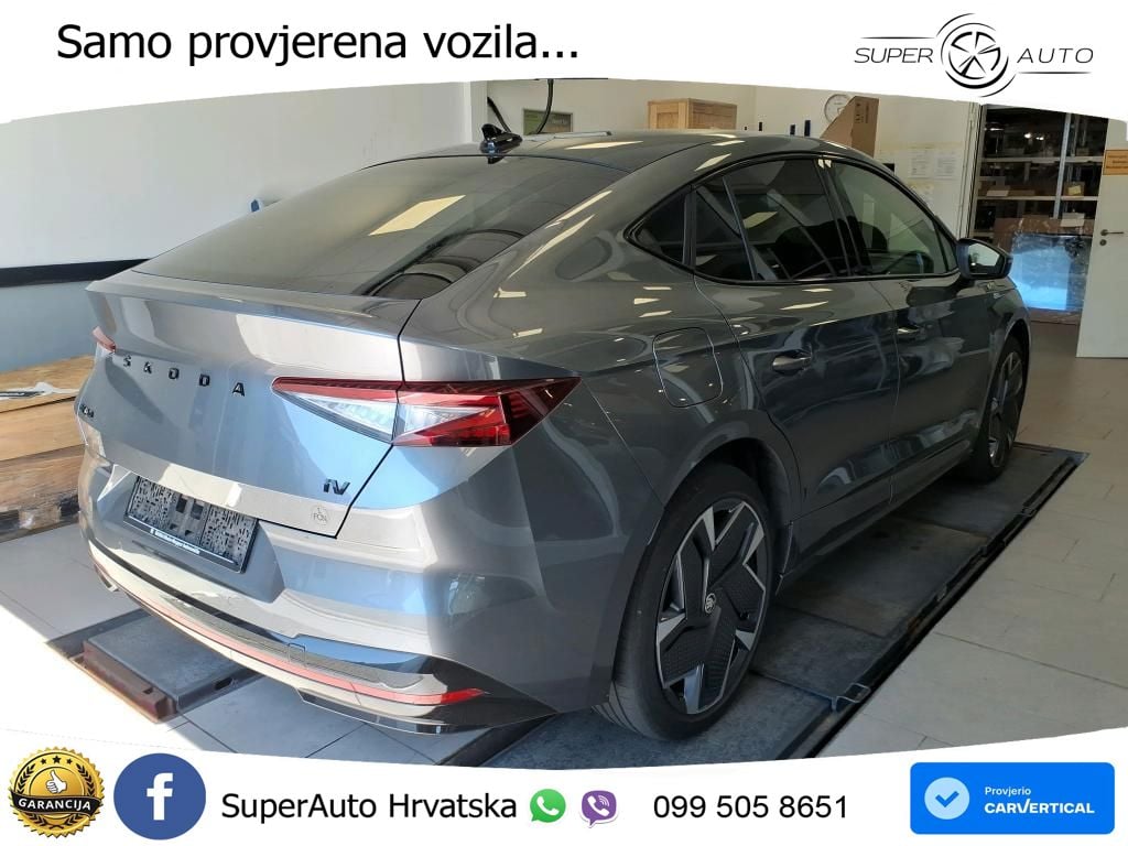 Škoda Enyaq iV RS 82 kWh (299 KS) AWD LED+GR SJED+ACC