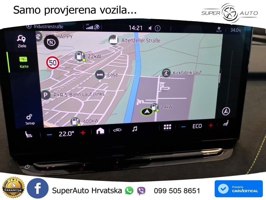 Škoda Enyaq iV RS 82 kWh (299 KS) AWD LED+GR SJED+ACC