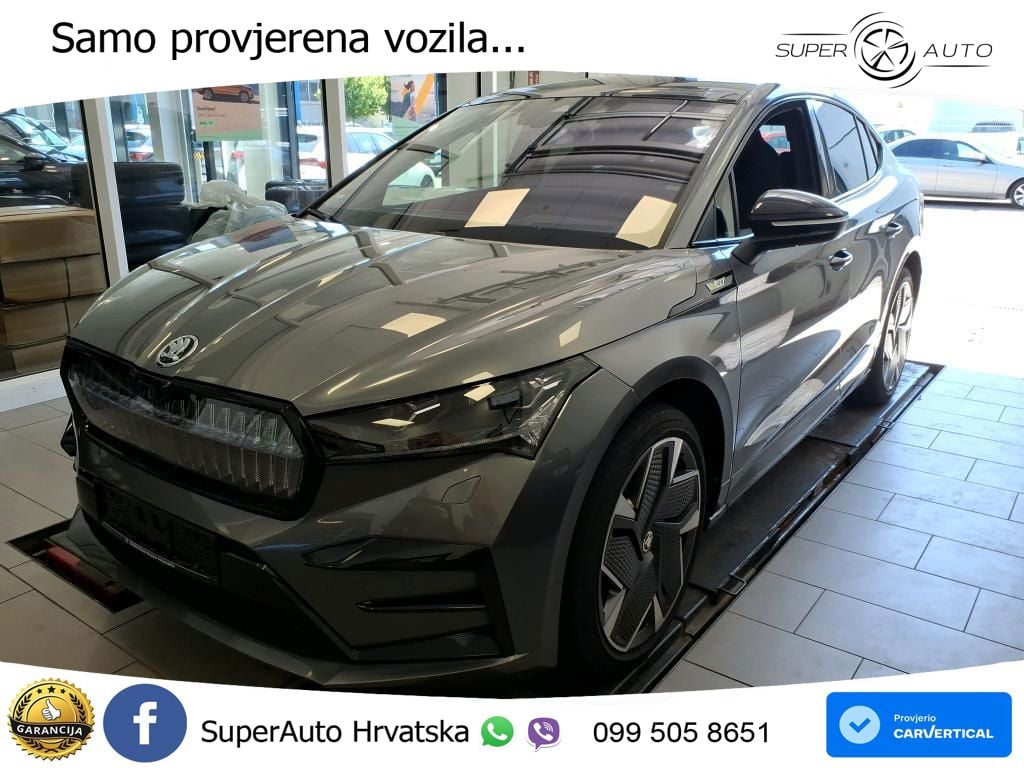 Škoda Enyaq iV RS 82 kWh (299 KS) AWD LED+GR SJED+ACC
