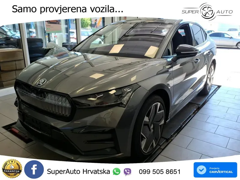 Škoda Enyaq iV RS 82 kWh (299 KS) AWD LED+GR SJED+ACC