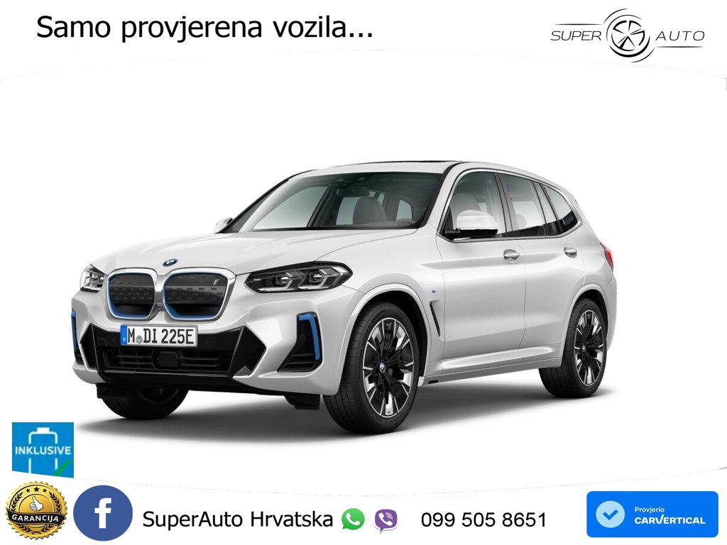 BMW iX3 80 kWh (286 KS) LED+GR SJED+ACC