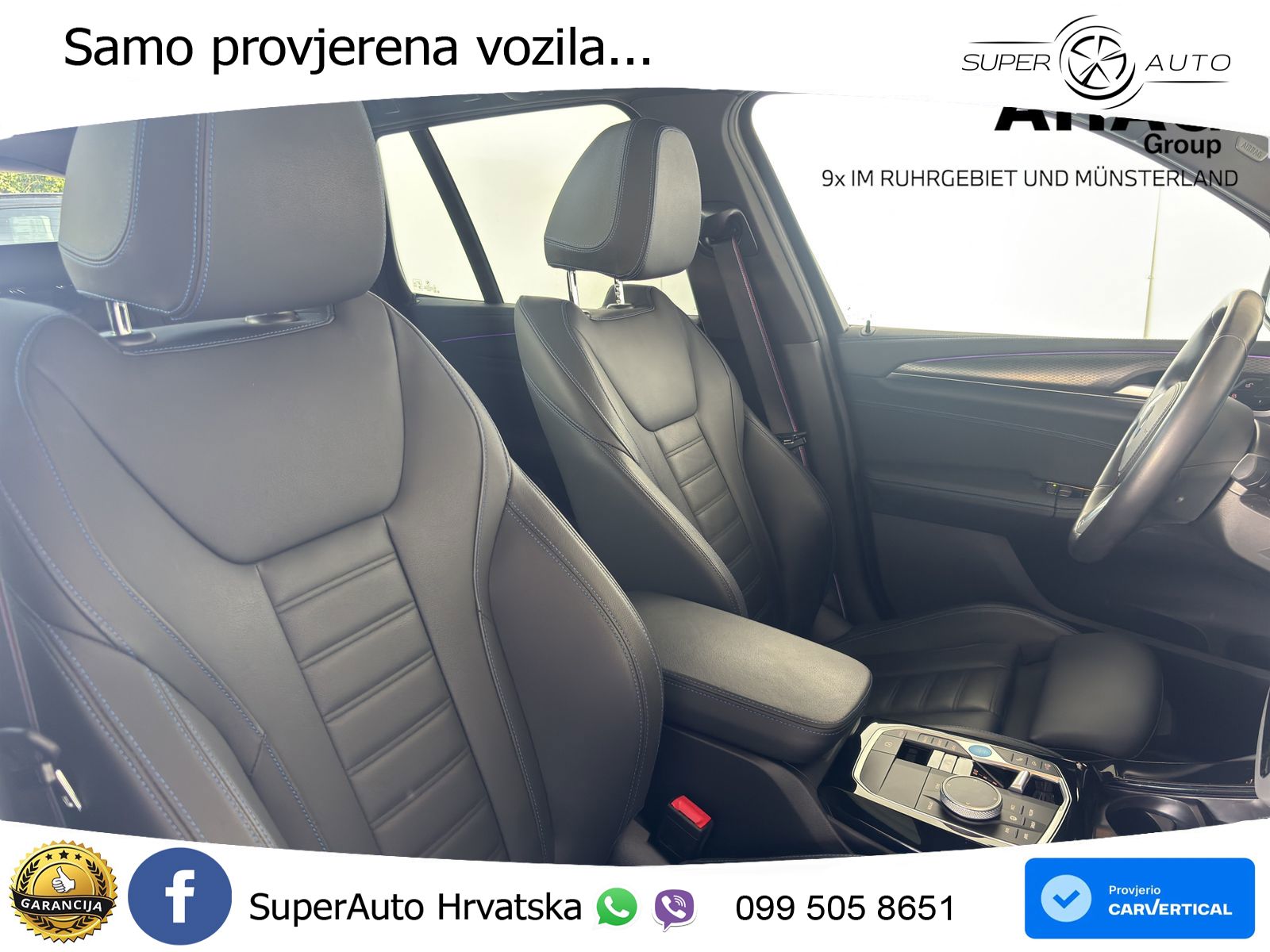 BMW iX3 80 kWh (286 KS) ACC+HEAD+GR SJED+360+PANO