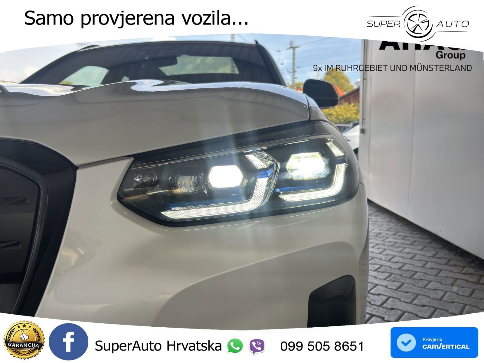 BMW iX3 80 kWh (286 KS) ACC+HEAD+GR SJED+360+PANO