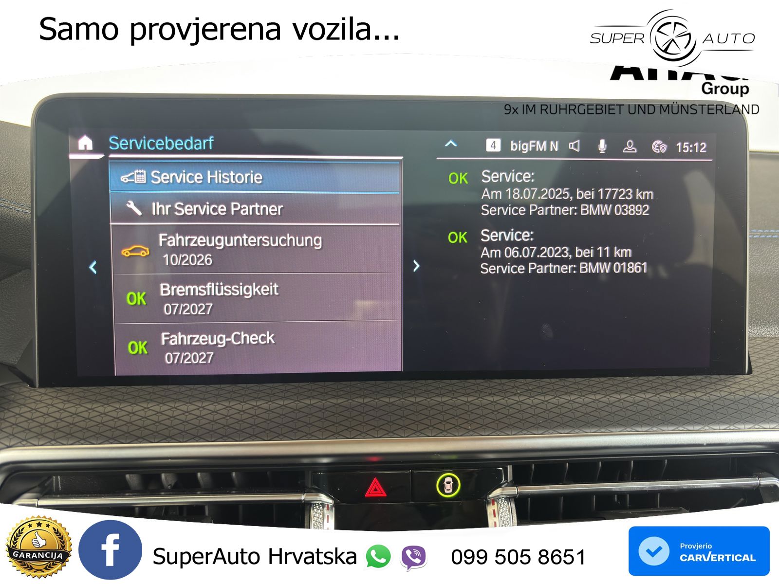 BMW iX3 80 kWh (286 KS) ACC+HEAD+GR SJED+360+PANO