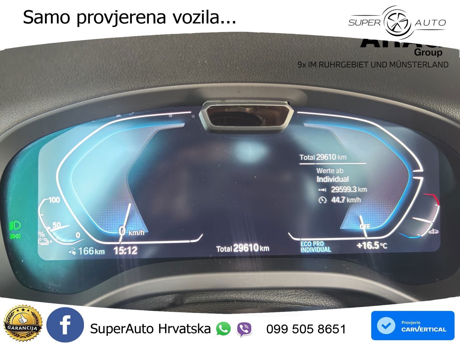 BMW iX3 80 kWh (286 KS) ACC+HEAD+GR SJED+360+PANO