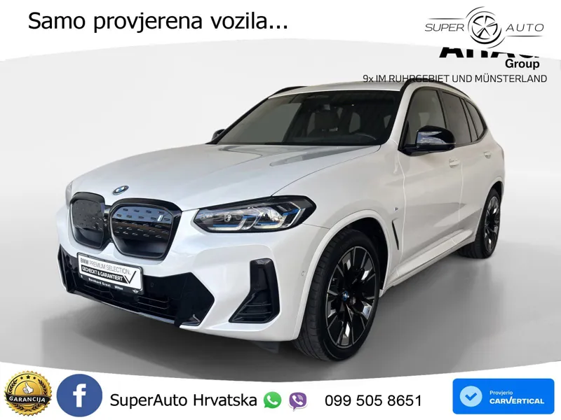 BMW iX3 80 kWh (286 KS) ACC+HEAD+GR SJED+360+PANO