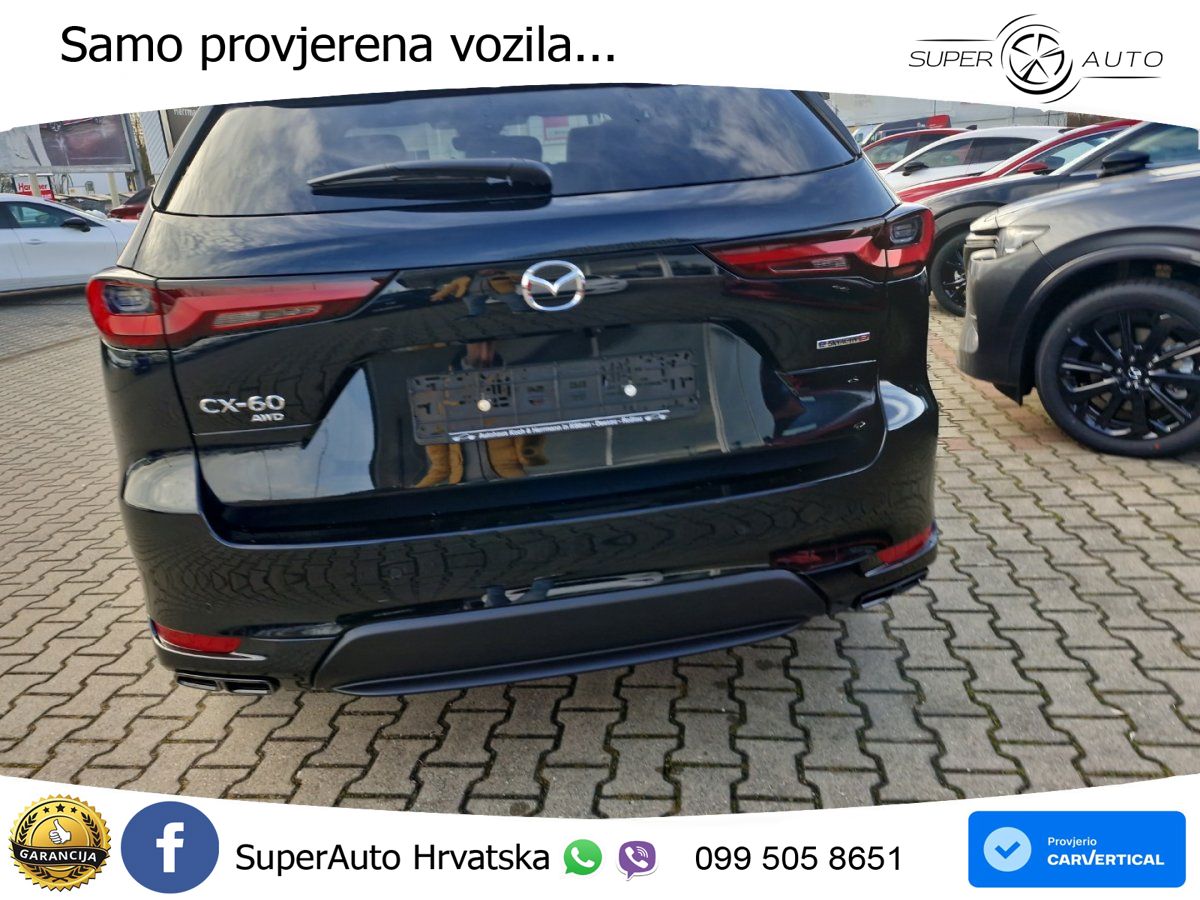 Mazda CX-60 3.3 e-Skyactiv D (254 KS) AWD Automatic MATRIX+GR SJED+KAM