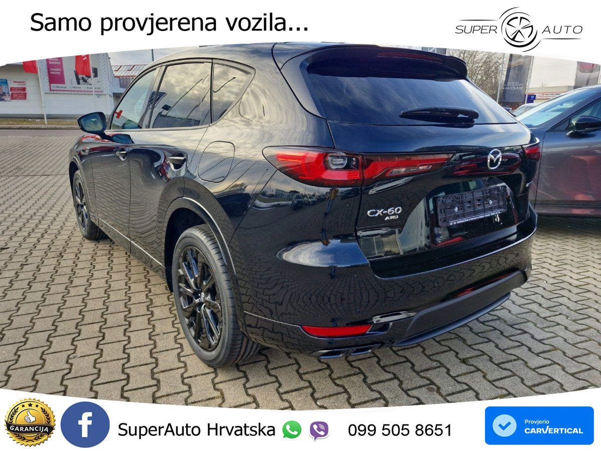 Mazda CX-60 3.3 e-Skyactiv D (254 KS) AWD Automatic MATRIX+GR SJED+KAM