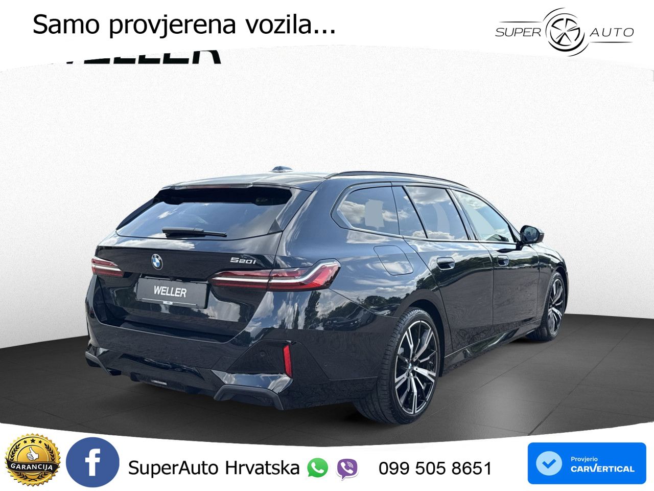 BMW 520i Touring (208 KS) Steptronic LED+GR SJED+ACC