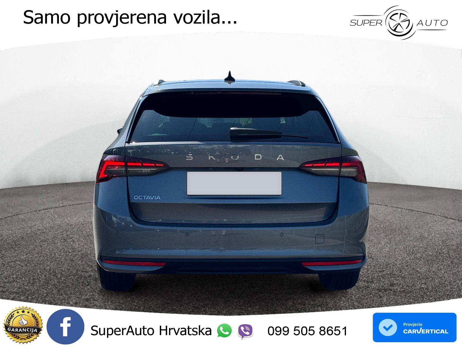 Škoda Octavia Combi 2.0 TDI (150 KS) DSG Selection LED+GR SJED+ACC