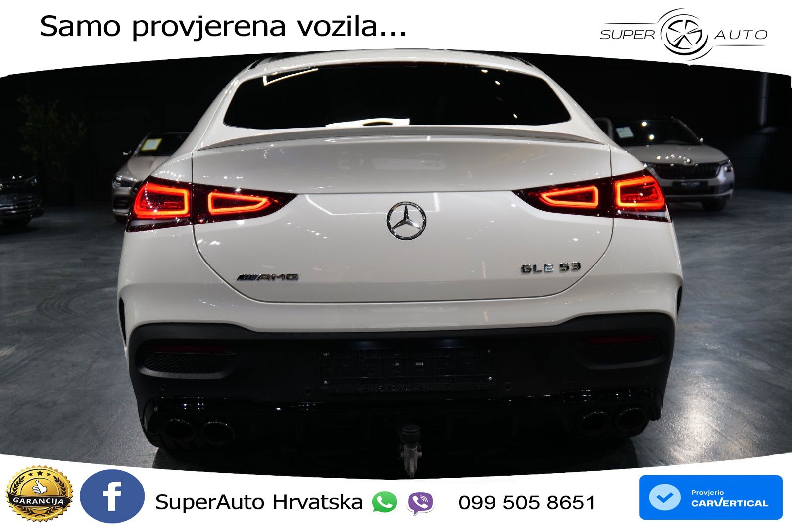 Mercedes AMG GLE Coupe 53 (435 KS) EQ Boost 4MATIC+ AMG SPEEDSHIFT TCT 9G ACC+HEAD+4xGR SJED+360+PANO