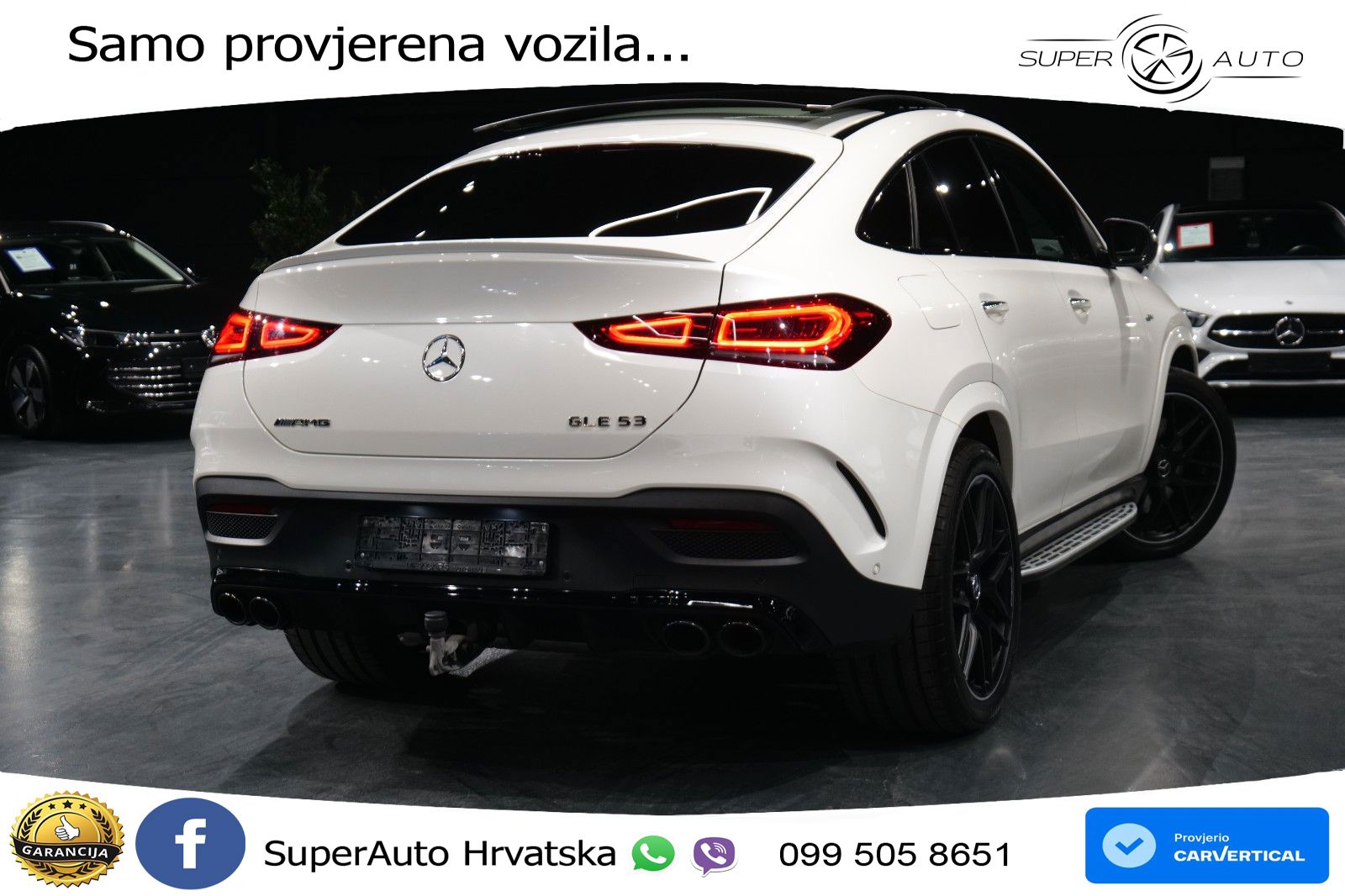 Mercedes AMG GLE Coupe 53 (435 KS) EQ Boost 4MATIC+ AMG SPEEDSHIFT TCT 9G ACC+HEAD+4xGR SJED+360+PANO