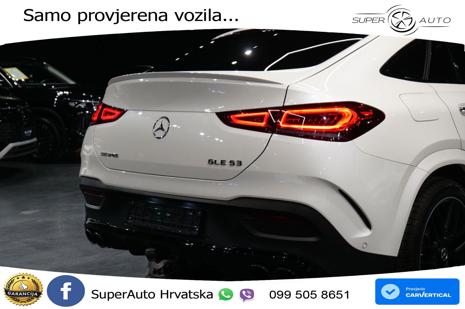 Mercedes AMG GLE Coupe 53 (435 KS) EQ Boost 4MATIC+ AMG SPEEDSHIFT TCT 9G ACC+HEAD+4xGR SJED+360+PANO