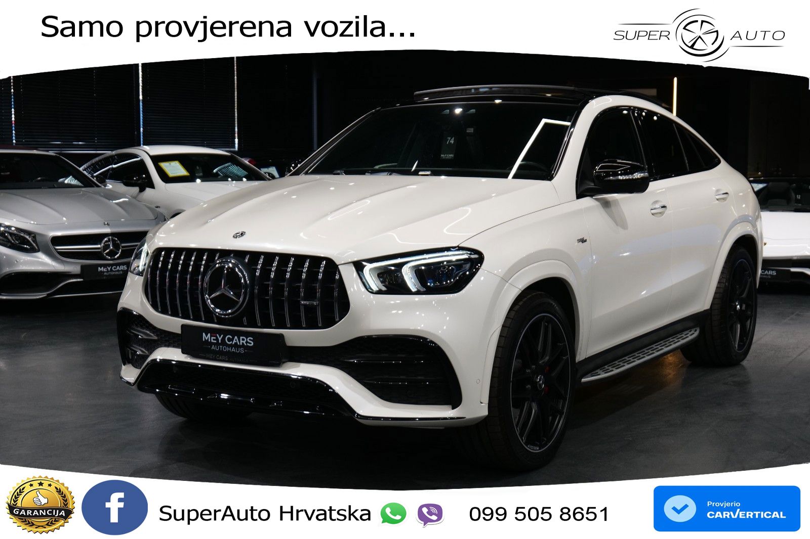 Mercedes AMG GLE Coupe 53 (435 KS) EQ Boost 4MATIC+ AMG SPEEDSHIFT TCT 9G ACC+HEAD+4xGR SJED+360+PANO