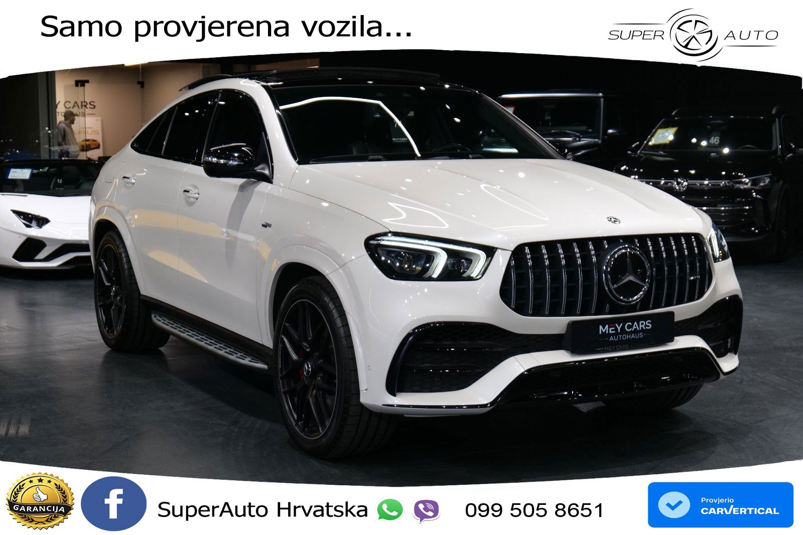 Mercedes AMG GLE Coupe 53 (435 KS) EQ Boost 4MATIC+ AMG SPEEDSHIFT TCT 9G ACC+HEAD+4xGR SJED+360+PANO